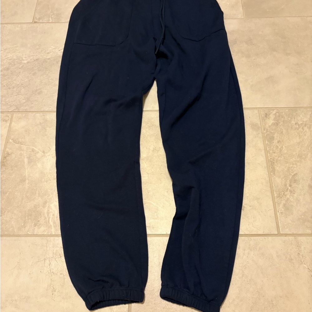 Navy Blue Track Pants